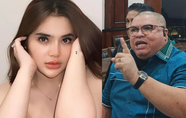Foto kolase Iqlima Kim dan Razman Nasution. [Ist]
